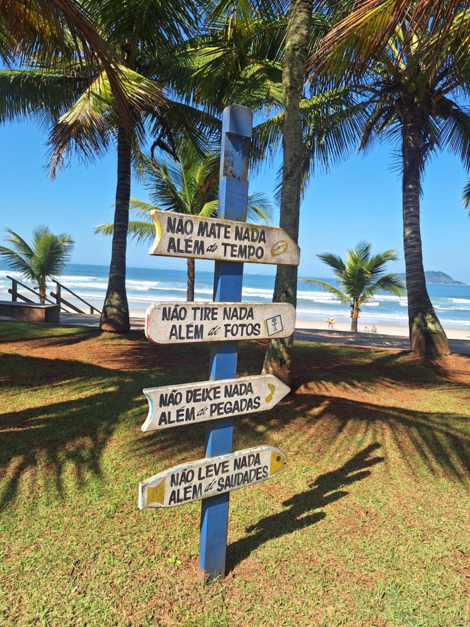 Duplex Pe Na Areia, Praia Do Tombo - Guaruja/Sp. ภายนอก รูปภาพ